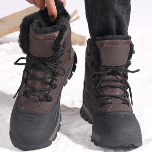 Nouveauté <span class=keywords><strong>Bottes</strong></span> d'hiver imperméables pour l'extérieur <span class=keywords><strong>Bottes</strong></span> en coton <span class=keywords><strong>de</strong></span> grande taille <span class=keywords><strong>Bottes</strong></span> <span class=keywords><strong>de</strong></span> <span class=keywords><strong>neige</strong></span> chaudes <span class=keywords><strong>de</strong></span> style randonnée pour hommes - Product Image 5