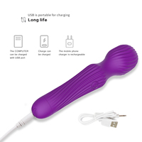Silikon-Massagegerät USB-Aufladbar Körperentspannung Leistungsstarkes Silikonprodukt