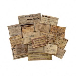 Papel Retro Hecho a Mano, Autoadhesivo, para Decoración de Botellas de Vidrio, Etiquetas, Álbumes de Fotos, Diarios y Notas - Product Image 1