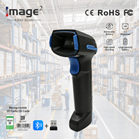 Escáner de Código de Barras Inalámbrico Portátil HC-881B, Escáner de Código QR 2D para Sistemas Android e iOS