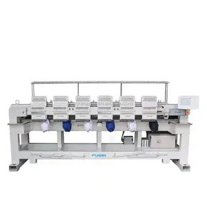 MYS 1506 6 têtes 15 aiguilles machine à broder informatisée Dahao broderie industrielle informatisée contrôlée par ordinateur à vendre