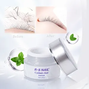RS Nail Eyelash glue remover cream for eyelash extension gel and lash extension glue remover eyelash glue remover