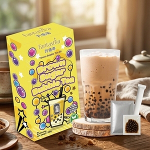 Brown Sugar Flavor <b>Bubble</b> <b>Tea</b> Kit 150g Box Fast Convenient Made in Taiwan Vegan - Product Image 1