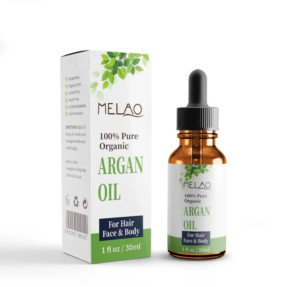 Мелао, аргановое масло, гладкие увлажняющие восстанавливающие части тела, органическое аргановое масло для лица, волос, кожи, ногтей