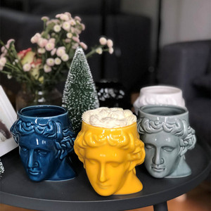 MSH Creative Ancient Greek Apollo David Coffee Milk Mug Regalos de cumpleaños - Product Image 1
