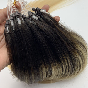 Đôi rút ra <span class=keywords><strong>Ombre</strong></span> màu 1g 0.8g 0.5g <span class=keywords><strong>Micro</strong></span> Vòng tóc mở rộng tóc con người bán buôn <span class=keywords><strong>Micro</strong></span> vòng lặp liên kết phần mở rộng tóc - Product Image 6