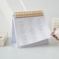 Agenda 2026 avec couverture en papier fantaisie, reliure spirale personnalisée, planification hebdomadaire et quotidienne, liste de choses à faire
