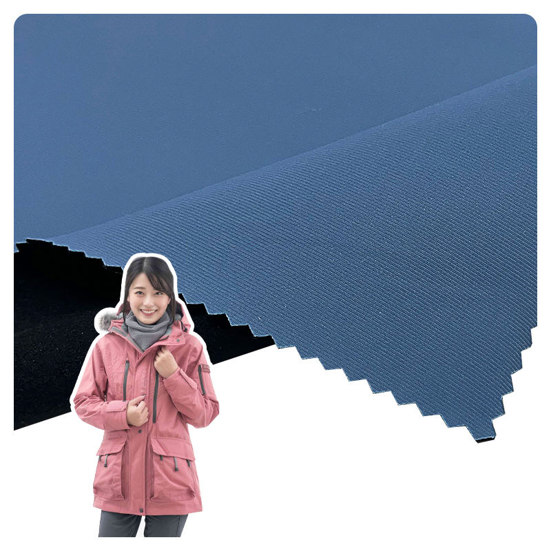 320GSM Waterproof Breathable Stretch Fabric 77/23 Nylon Spandex Tricot Knitted Bonded 92/8 Polyester Spandex Brushed Boys