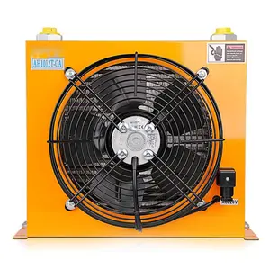 Hydraulic oil air cooler AH1012T-CA aluminum alloy 100 flow hydraulic machine radiator heat exchanger fluid cooling heat dissipa