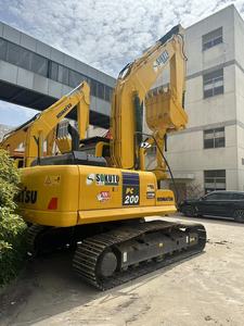 รถขุดโคมัตสึมือสอง รุ่น PC200-8 น้ำหนัก 20 ตัน รถขุดไฮดรอลิกแบบตีนตะขาบ รุ่น PC220-8 PC240-8 ผลิตจากโรงงานดั้งเดิม - Product Image 6