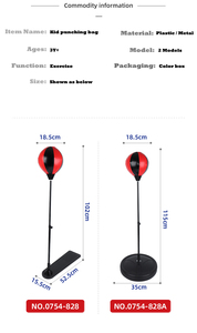 Meilleur cadeau : Ensemble <span class=keywords><strong>de</strong></span> jouets <span class=keywords><strong>de</strong></span> boxe intelligent pour enfants, ballon <span class=keywords><strong>de</strong></span> vitesse réglable en hauteur, <span class=keywords><strong>sac</strong></span> <span class=keywords><strong>de</strong></span> <span class=keywords><strong>frappe</strong></span> avec pompe manuelle et gants - Product Image 5