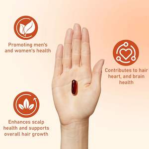 Huile de graines de citrouille biologique en capsules molles, complément alimentaire pour les soins des cheveux et la santé de la prostate, marque privée OEM - Product Image 5