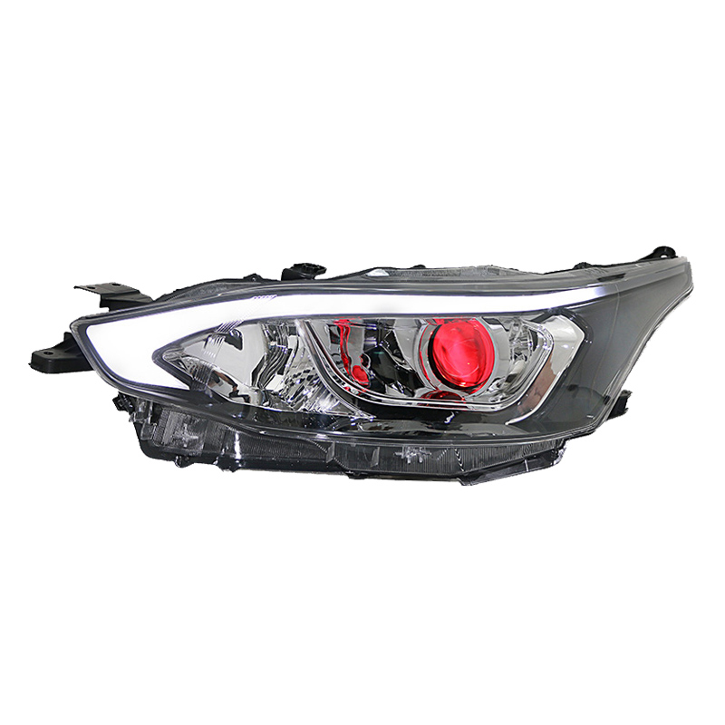 toyota yaris custom headlights