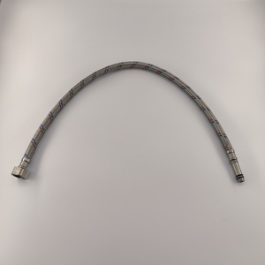 Lignes d'alimentation de robinet flexibles en acier inoxydable tressé 3/8 "connecteurs mâles M10 à compression femelle - Product Image 2