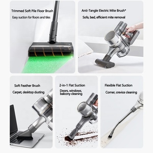 Aspirateur à main sans fil 5-en-1 <span class=keywords><strong>Dream</strong></span> V16S avec écran OLED, filtration 5 couches, forte aspiration, double lumière verte, pour voiture - Product Image 2