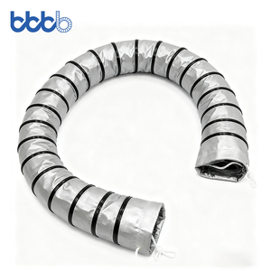 High Quality Industrial Flexible Energy Saving Anti-Corrosion PVC Insulated <strong>Air</strong> <strong>Duct</strong> For HVAC Ventilation System - Product Image 3