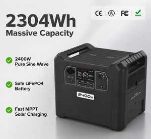 Estación de Energía Portátil Boltpower de 150W, 300W, 600W, 1000W, 1500W, 2400W, 3000W, 5000W, Generador Solar, Energía de Respaldo para el Hogar - Product Image 2