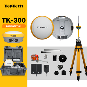 Kit complet TopTech High <span class=keywords><strong>Target</strong></span> TK300 avec équipement de radio-réflexion 5W, station de base et mobile GNSS RTK avec radio externe et station totale - Product Image 1
