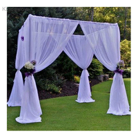 Bon marché Prix de mariage réglable décoration aérienne rideau tuyau et drapé pour la vente en gros