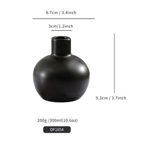 Bouteille de diffuseur de fleur d'aromathérapie en céramique d'huile essentielle de décoration à la maison, bouteille de diffuseur de roseau, diffuseur en céramique - Product Image 6