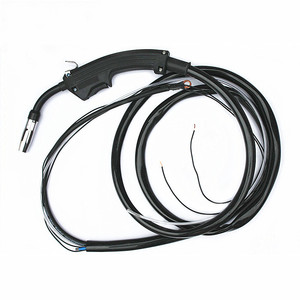 Bieer Mb14ak Welding Torch With Gas Valve 5m Cable Angled Head For Co2 Shielded Welding - Product Image 2