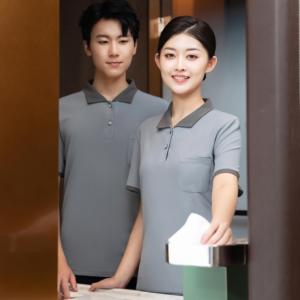 Uniforme unisexe confortable réfléchissant de personnel d'entretien ménager de maison de services de nettoyage industriel pour le personnel de nettoyage - Product Image 4