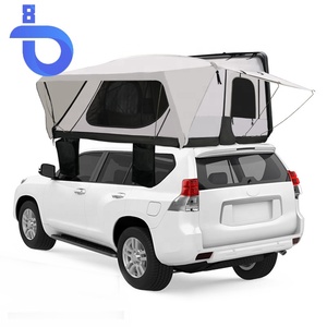 Tente de toit rigide Acome, tente de toit de voiture avec coque rigide, tente de camping portable pour l'extérieur - Product Image 1