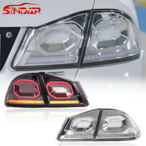 Ensemble de feux arrière LED SINDAR pour Honda Civic Eight 8 Gen FD FD2 Type R 2006-2012 2006-2015 Style ciel étoilé Lumière animée - Product Image 1