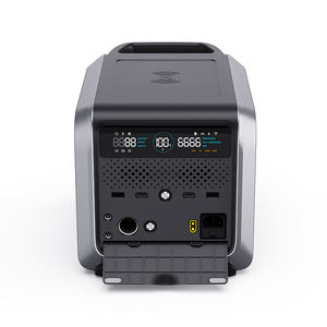 Fast <strong>Charging</strong> 512Wh LiFePO4 <strong>Battery</strong> LED Light Flash 600W Mobile Solar Generator <strong>Portable</strong> Power <strong>Stations</strong> for Camping Home Backup - Product Image 4