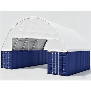 Container shade canopy for warehouse storage garage Warehouse storage <b>tent</b> PVC storage shelter Waterproof Canopy Storage Shed - Product Image 1