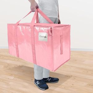 Extra Large Heavy Duty Moving Bags Waterproof Storage Totes with Handles & Zippers - Product Image 2