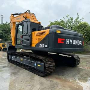 Excavadora Hyundai usada de alta calidad 2023 22 TON 1M excelente para equipos de construcción - Product Image 6