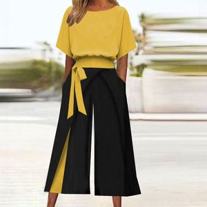 Costumes d'été pour femmes avec col rond, style doux et tendance - Product Image 3
