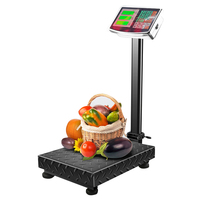 Báscula de plataforma Digital de 150kg, máquina de peso, básculas de pesaje de paquetes, precio Postal, báscula electrónica de suelo informático