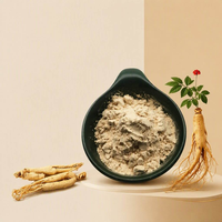 Extrait de Ginseng Naturel en Poudre 5% 80% Ginsénosides, Ingrédient en Vrac pour Compléments Alimentaires, Capsules, Extrait de Panax Ginseng en Poudre 1kg