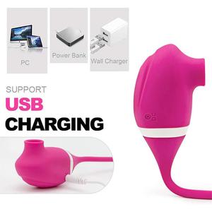 Jouet sexuel rose suceur clitoridien, stimulateur vibrant pour femmes, jouets sexuels pour adultes avec 10 modes pour le plaisir de la femme - Product Image 5