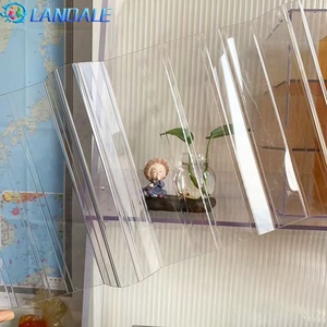 Tuile trapézoïdale de <span class=keywords><strong>plaque</strong></span> <span class=keywords><strong>ondulée</strong></span> en <span class=keywords><strong>polycarbonate</strong></span> personnalisé haute transparence pour feuilles de soleil de toit d'usine feuilles en relief PC - Product Image 6