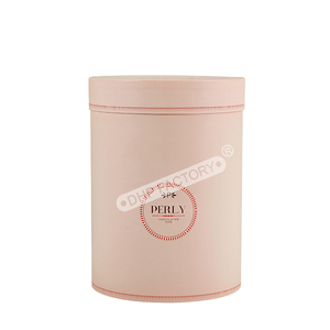 Mới Bán Buôn Xi Lanh Bảo Quản Hộp Bao Bì Các Tông Giấy Nhung Trắng Tùy Chỉnh Hat Độc Flower <span class=keywords><strong>Box</strong></span> Luxury Vòng Với Nắp - Product Image 3