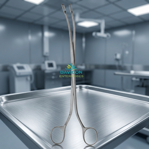 Forceps manuel Randall en acier inoxydable de haute qualité pour calculs rénaux, courbé 1.1/4, 9 pouces, instrument chirurgical essentiel - Product Image 3