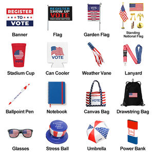 Präsident Politische Kampagne Handels kampagne Abstimmung Armbänder Silikon Amerika Wahl Abstimmung Armband - Product Image 3