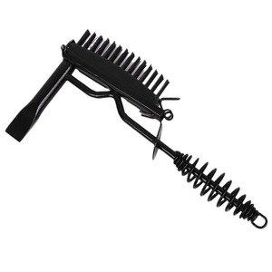 Marteau de soudage à ressort avec brosse, 285 mm, en acier, outil polyvalent pour l'élimination des scories et de la rouille - Product Image 5