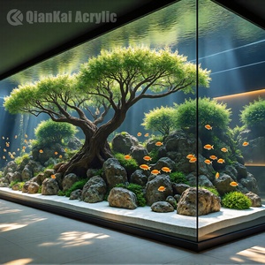 Offre Spéciale moderne de luxe acrylique <span class=keywords><strong>Aquarium</strong></span> taille et forme personnalisées clair <span class=keywords><strong>Aquarium</strong></span> meilleur prix grande conception d'<span class=keywords><strong>aquarium</strong></span> en acrylique - Product Image 1