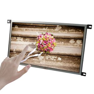 Màn hình cảm ứng 15.6inch màn hình di động nhúng cài đặt màn hình công nghiệp hiển thị DVI Cổng <span class=keywords><strong>VGA</strong></span> mở khung màn hình hiển thị - Product Image 4