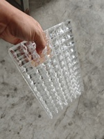 Machine à glaçons commerciale populaire, forme cube, 80-100 kg/24h, avec réservoir de 15 kg pour eau en bouteille, remplissage automatique, pour hôtel