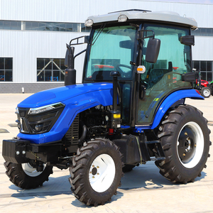 Spedizione Gratuita Fornitura del Produttore Trattore Piccolo da Giardino a Ruote con Motore 4RM da 50CV 80CV 100CV / Mini Trattore Agricolo con Cabina - Product Image 2