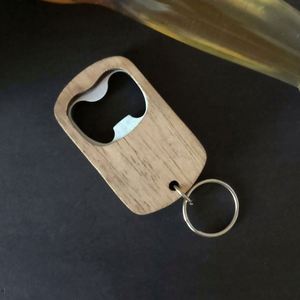 พวงกุญแจเปิดขวดรูปป้ายห้อยคอสุนัขแบบกำหนดเอง - ที่เปิดขวดเบียร์ไม้สำหรับของขวัญส่งเสริมการขาย - Product Image 2