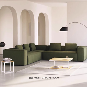 JJY-008 Nuovo Set di Divani Modulari di Lusso in Stile Nordico Italiano Europeo, Arredamento Classico per Appartamenti e Hotel - Product Image 4