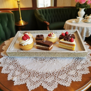 <span class=keywords><strong>Plateau</strong></span> en pierre <span class=keywords><strong>de</strong></span> <span class=keywords><strong>lave</strong></span> naturelle style Ins - Assiette à dessert/Dim Sum, Vaisselle en pierre haut <span class=keywords><strong>de</strong></span> gamme pour usage commercial et domestique - Product Image 2