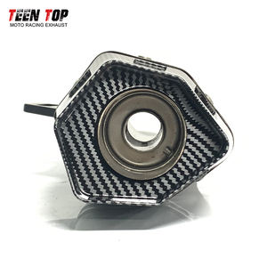 BM083SS silencieux d'échappement de moto universel 51mm avec <span class=keywords><strong>DB</strong></span> <span class=keywords><strong>Killer</strong></span> <span class=keywords><strong>amovible</strong></span> pour R15 V3/R3/NINJA250 /NINJA450 - Product Image 6