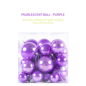 Bolas de Navidad de plástico impermeables de buena calidad, novedad de 2025, Bola de Navidad brillante para interiores para fiesta - Product Image 6